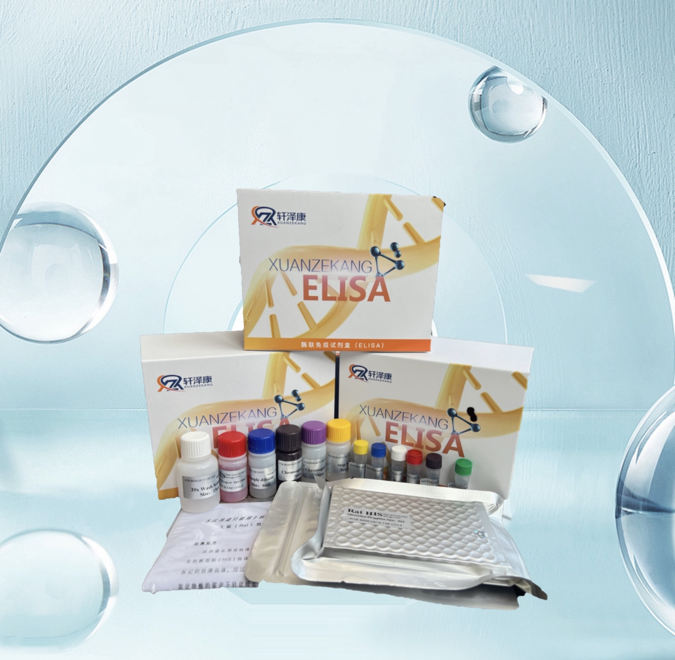 犬白细胞介素8（IL-8）ELISA检测试剂盒